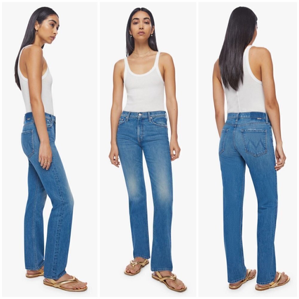 💕MOTHER SUPERIOR💕 The Smarty Pants Skimp Jeans ~ Flash Back 29 NWOT - Picture 4 of 16